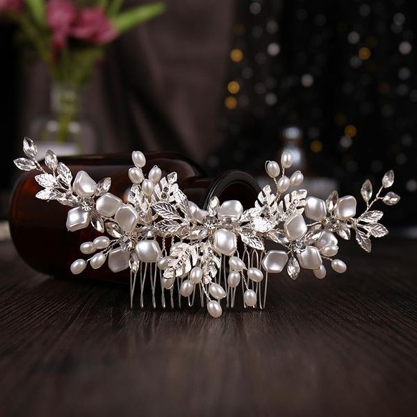 hair clips & barrettes silver color pearls crystal tiaras combs for wedding accessories bridal jewelry elegant headpiece women, Golden;silver
hair clips & barrettes silver color pearls crystal tiaras combs for wedding accessories bridal jewelry elegant headpiece women, Golden;silver