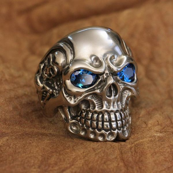 cluster rings linsion cupronickel titan skull ring blue cz eyes mens biker rock punk jewelry cp05 us size 7~15, Golden;silver
cluster rings linsion cupronickel titan skull ring blue cz eyes mens biker rock punk jewelry cp05 us size 7~15, Golden;silver