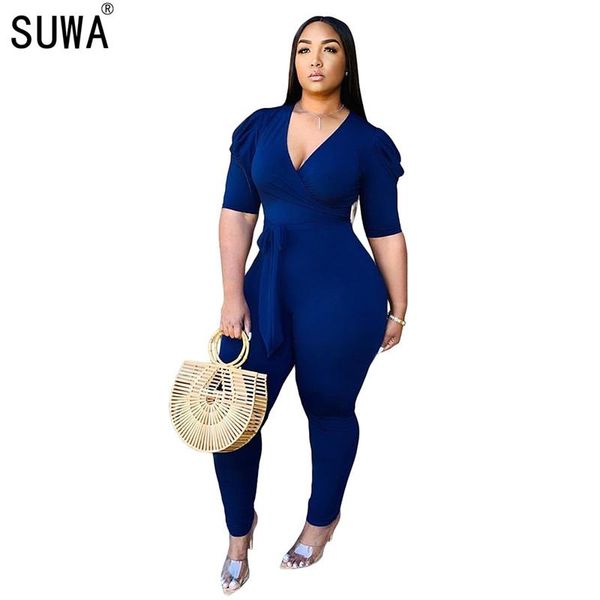 women's jumpsuits & rompers women deep v-neck skinny short sleeve summer catsuits high street simple fashion female, Black;white
women's jumpsuits & rompers women deep v-neck skinny short sleeve summer catsuits high street simple fashion female, Black;white