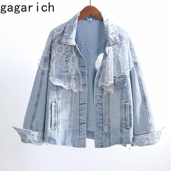 women's jackets gagarich women jacket long sleeve lady splice denim lace pocket button hole rivet loose turn-down collar street korean, Black;brown
women's jackets gagarich women jacket long sleeve lady splice denim lace pocket button hole rivet loose turn-down collar street korean, Black;brown