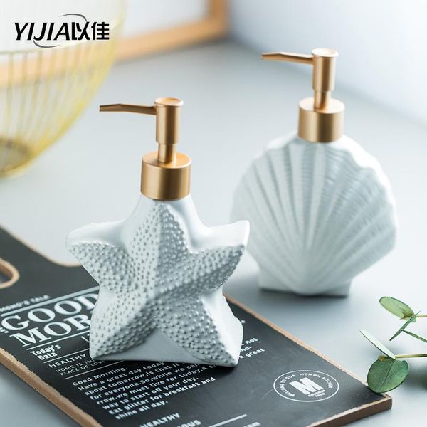bathroom toilet starfish shell shape design ceramic soap lotion bottle shower gel hand soap shampoo refill bottle
bathroom toilet starfish shell shape design ceramic soap lotion bottle shower gel hand soap shampoo refill bottle