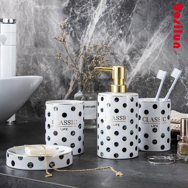 bath accessory set 100pcs wholesale simple daily necessities set, ceramic wash bathroom 4-piece el bathroom, household goods
bath accessory set 100pcs wholesale simple daily necessities set, ceramic wash bathroom 4-piece el bathroom, household goods