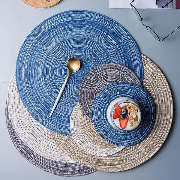 mats & pads placemat for livingroom kitchen table set of 6 insulation solid color round accessories
mats & pads placemat for livingroom kitchen table set of 6 insulation solid color round accessories