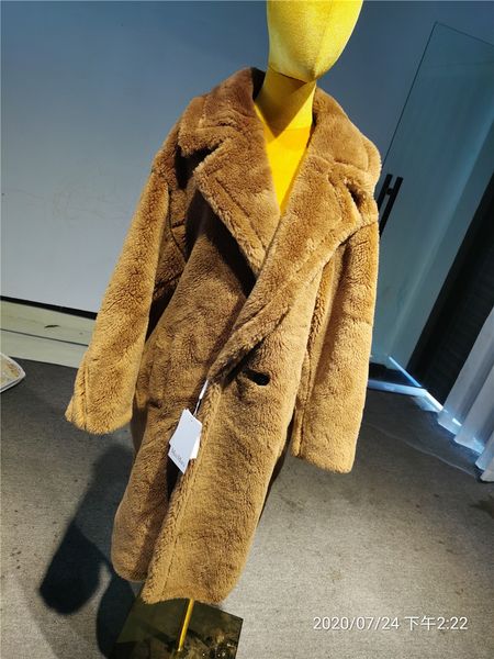 % wool 90 10% cashmere real coat women winter suit collar long nature teddy bear fur coats overcoat 2eha, Black
% wool 90 10% cashmere real coat women winter suit collar long nature teddy bear fur coats overcoat 2eha, Black