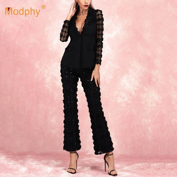 two piece dress elegant plaid sequins transparent mesh sleeve ladies v-neck pocket blazer single buckle office set 2021 autumn, White
two piece dress elegant plaid sequins transparent mesh sleeve ladies v-neck pocket blazer single buckle office set 2021 autumn, White