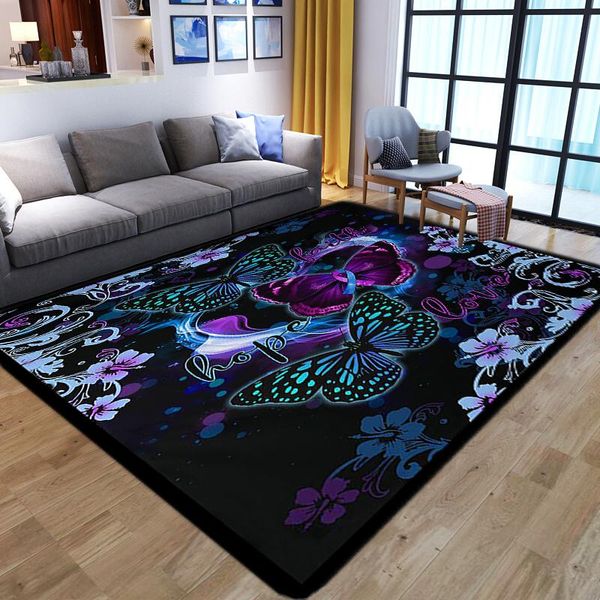 carpets bohemian style butterfly pattern art mats door anti-slip bedroom living room home decoration
carpets bohemian style butterfly pattern art mats door anti-slip bedroom living room home decoration