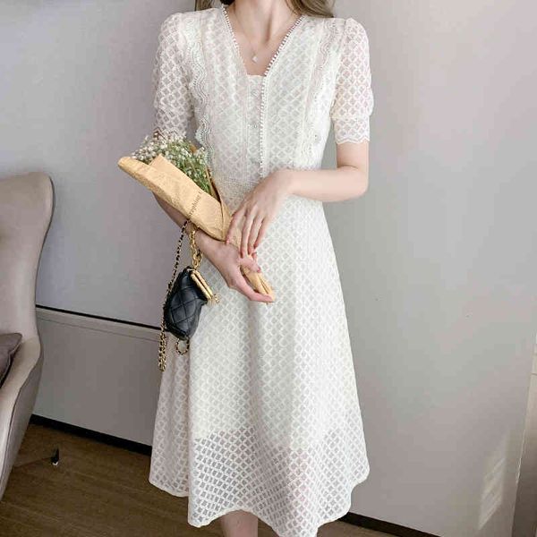 casual dresses 2021 summer women's fashion v-neck mid length over knee french design white beach sundresses ihnu, Black;gray
casual dresses 2021 summer women's fashion v-neck mid length over knee french design white beach sundresses ihnu, Black;gray