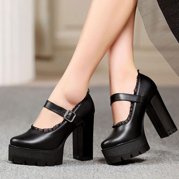 dress shoes great quality brand big size 43 lace edge mary janes block high heels platform black white party pumps woman
dress shoes great quality brand big size 43 lace edge mary janes block high heels platform black white party pumps woman