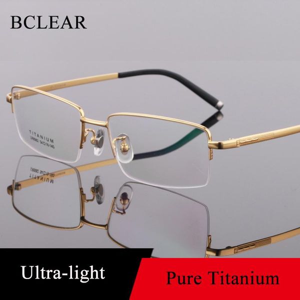 fashion sunglasses frames bclear eyeglasses frame men eyewear optical semi-rimless titanium man glasses half rim prescription spectacles, Black
fashion sunglasses frames bclear eyeglasses frame men eyewear optical semi-rimless titanium man glasses half rim prescription spectacles, Black