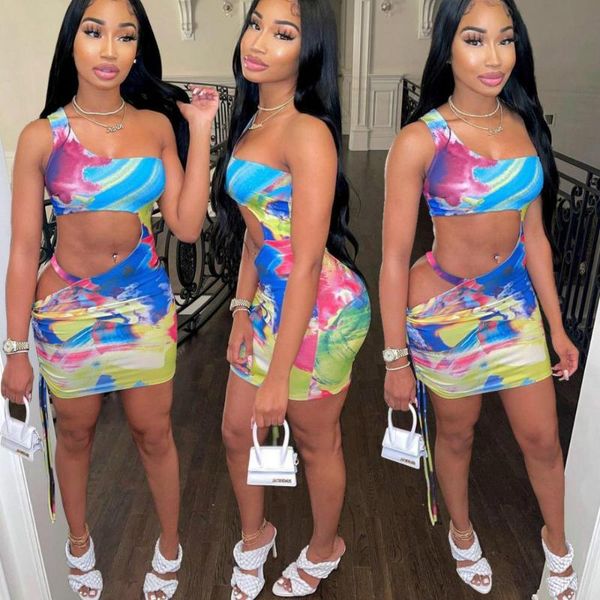 casual dresses summer fashion nightclub women's tie-dye printing ruffled sleeveless irregular hollow navel dress, Black;gray
casual dresses summer fashion nightclub women's tie-dye printing ruffled sleeveless irregular hollow navel dress, Black;gray