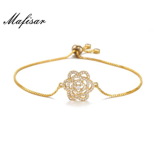 charm bracelets mafisar fashion clear + cubic zirconia jewelry gold color hollow flower for women girl female gift, Golden;silver
charm bracelets mafisar fashion clear + cubic zirconia jewelry gold color hollow flower for women girl female gift, Golden;silver