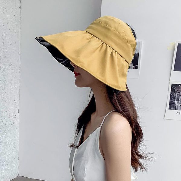 wide brim hats large can be worn with hat. summer black plastic sunshade hat empty top, Blue;gray
wide brim hats large can be worn with hat. summer black plastic sunshade hat empty top, Blue;gray