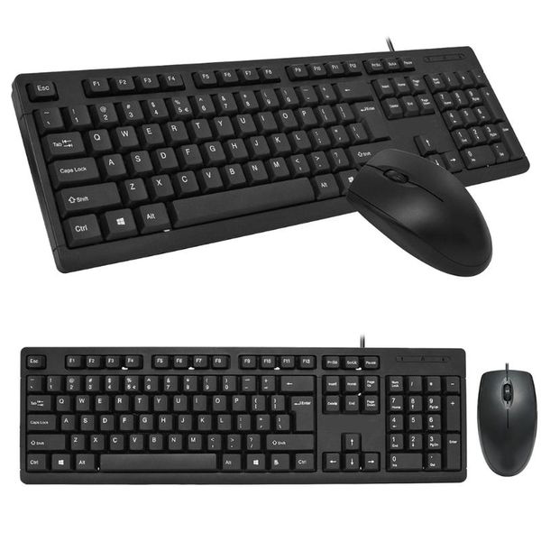 keyboard mouse combos wired gaming combo slim flat & quiet ergonomic full size (black)
keyboard mouse combos wired gaming combo slim flat & quiet ergonomic full size (black)