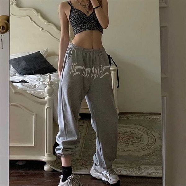 qweek streetwear gray jogging sweatpants women harajuku hippie oversize joggers sports pants korean style trousers for female 211115, Black;white
qweek streetwear gray jogging sweatpants women harajuku hippie oversize joggers sports pants korean style trousers for female 211115, Black;white