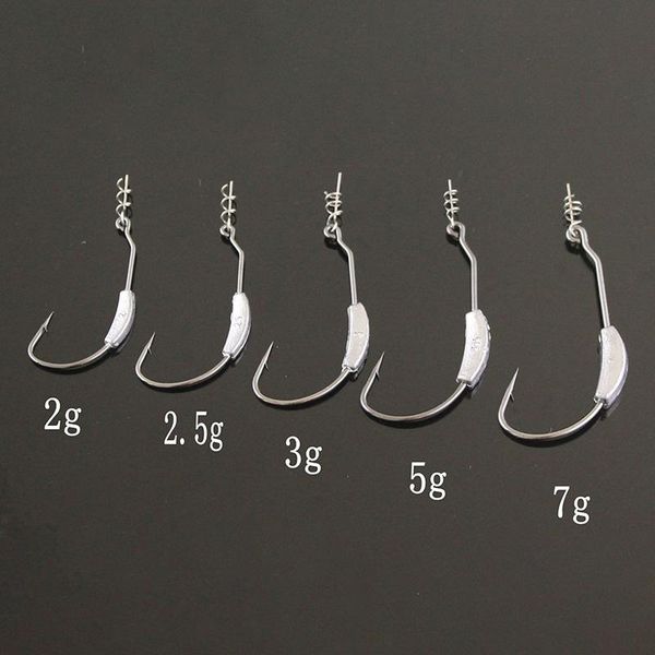 newly 20pcs high-carbon steel fishing hook leaded crank spring hole barbed fishing hook 2g/2.5g/3g/5.25g/7g bn99
newly 20pcs high-carbon steel fishing hook leaded crank spring hole barbed fishing hook 2g/2.5g/3g/5.25g/7g bn99