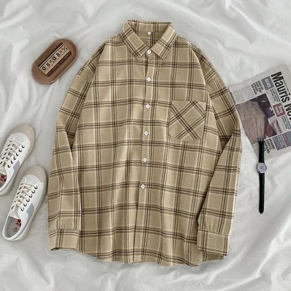 running jackets women plaid shirt plus size blouse oversized korea original long sleeve female vintage femme blusas casual outwear 2021, Black;red
running jackets women plaid shirt plus size blouse oversized korea original long sleeve female vintage femme blusas casual outwear 2021, Black;red