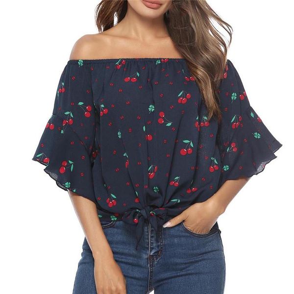 women's blouses & shirts hxroolrp fashion 2021 women summer off shoulder casual print chiffon tees tie cute loose vintage blouse f, White
women's blouses & shirts hxroolrp fashion 2021 women summer off shoulder casual print chiffon tees tie cute loose vintage blouse f, White