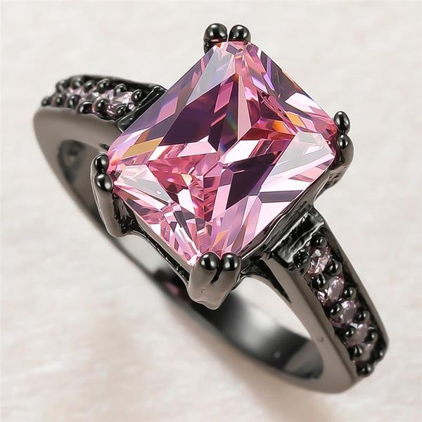 wedding rings luxury female pink crystal stone ring charm 14kt black gold for women cute bride square zircon engagement, Slivery;golden
wedding rings luxury female pink crystal stone ring charm 14kt black gold for women cute bride square zircon engagement, Slivery;golden