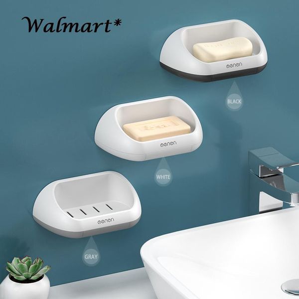 bath accessory set creative no trace wall-mounted soap dish with drain sucker box storage container home bathroom plastic bar organizer
bath accessory set creative no trace wall-mounted soap dish with drain sucker box storage container home bathroom plastic bar organizer