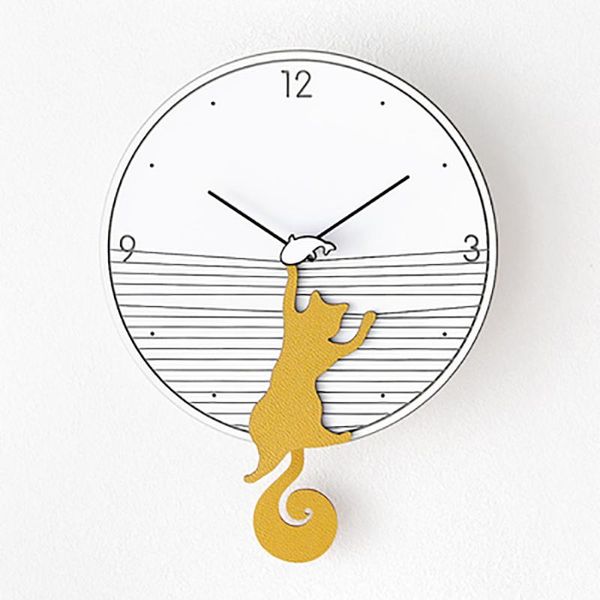 wall clocks swing clock modern design nordic tail cat guess women watch living room large relogio parede decorative duvar saati 50q261
wall clocks swing clock modern design nordic tail cat guess women watch living room large relogio parede decorative duvar saati 50q261