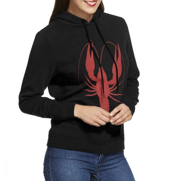 women's hoodies & sweatshirts boiled red crawfish long sleeve pullover casual cotton sweatshirt, Black
women's hoodies & sweatshirts boiled red crawfish long sleeve pullover casual cotton sweatshirt, Black
