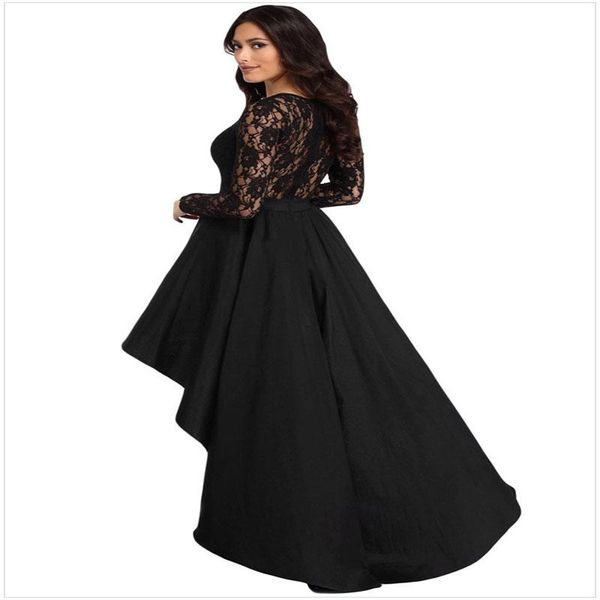 casual dresses european and american women fashion round collar slim waist dress woman party night, Black;gray
casual dresses european and american women fashion round collar slim waist dress woman party night, Black;gray