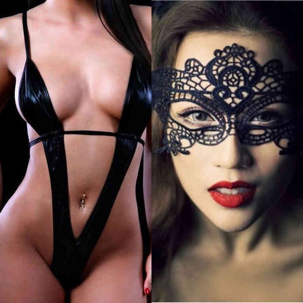 nxy lingerie leather lingerie woman erotic three-point deep v open crotch temptation women panties set costume sexi linger 1216, Red;black
nxy lingerie leather lingerie woman erotic three-point deep v open crotch temptation women panties set costume sexi linger 1216, Red;black