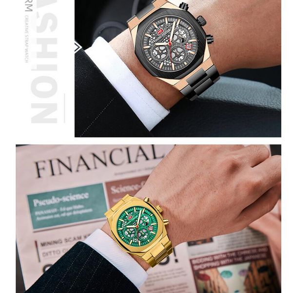 watch men casual stylish stainless steel waterproof black watch for men, Slivery;brown
watch men casual stylish stainless steel waterproof black watch for men, Slivery;brown