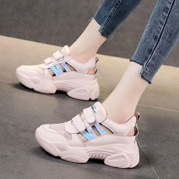 dress shoes summer women's thick-soled breathable hollow casual sports large size super fire sandals womens platform 2021, Black
dress shoes summer women's thick-soled breathable hollow casual sports large size super fire sandals womens platform 2021, Black