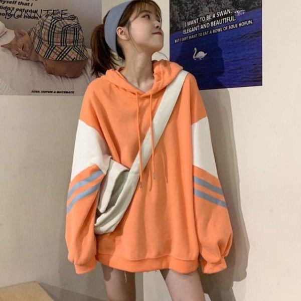 women's hoodies & sweatshirts women long sleeve loose casual pullovers korean style striped bf ulzzang arrival spring hooded vintage wo, Black
women's hoodies & sweatshirts women long sleeve loose casual pullovers korean style striped bf ulzzang arrival spring hooded vintage wo, Black