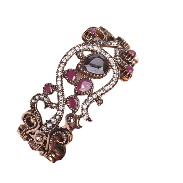 bangle day 365 turkish adjustable wide exquisite handmade carved flowers antique silver plated simulated resin full crystals, Black
bangle day 365 turkish adjustable wide exquisite handmade carved flowers antique silver plated simulated resin full crystals, Black