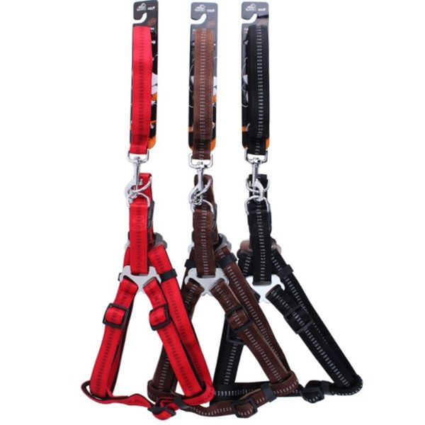 dog collars & leashes nylon pet harness leash set vest chest strap collar leads harnesses for small medium large dogs
dog collars & leashes nylon pet harness leash set vest chest strap collar leads harnesses for small medium large dogs