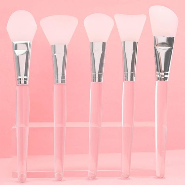 makeup brushes 1pcs white clear silicone mask brush soft head facial mud mixing diy reusable cosmetic beauty tool skin care
makeup brushes 1pcs white clear silicone mask brush soft head facial mud mixing diy reusable cosmetic beauty tool skin care