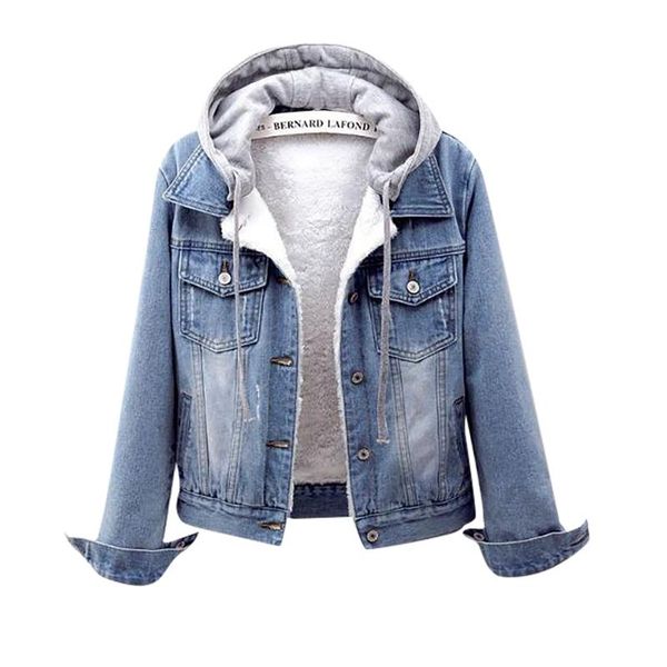 women's jackets fashion casual coat long sleeve pocket button denim plush jacket full loose pearls short lapel wild leisure, Black;brown
women's jackets fashion casual coat long sleeve pocket button denim plush jacket full loose pearls short lapel wild leisure, Black;brown