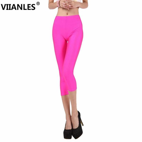 women's leggings viianles women summer solid leggins neon high stretched short jeggings fitness cropped candy pants, Black
women's leggings viianles women summer solid leggins neon high stretched short jeggings fitness cropped candy pants, Black