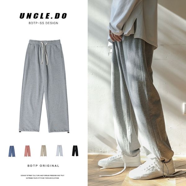 men's pants autumn cotton sweatpants fashion solid color casual joggers men streetwear wild loose hip-hop straight trousers mens x, Black
men's pants autumn cotton sweatpants fashion solid color casual joggers men streetwear wild loose hip-hop straight trousers mens x, Black