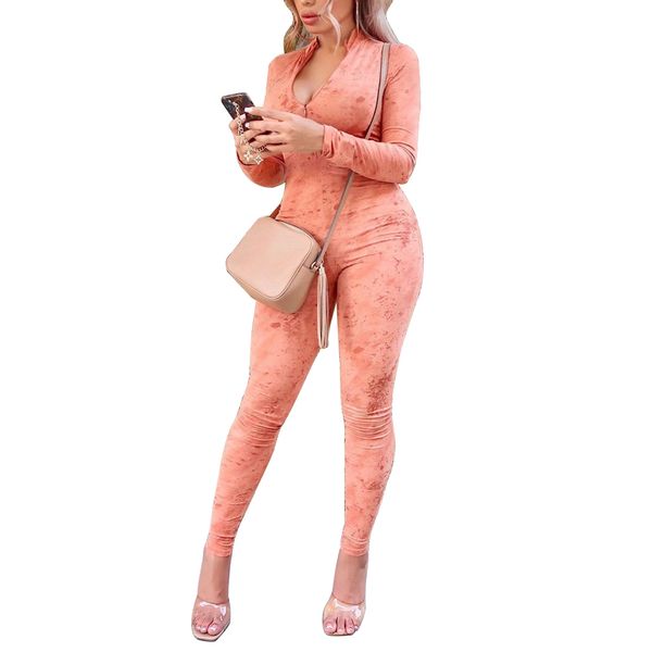 ladies sport skinny jumpsuits women fashion long sleeve print zipper club fitness workout rompers sportswear streetwear, Black
ladies sport skinny jumpsuits women fashion long sleeve print zipper club fitness workout rompers sportswear streetwear, Black