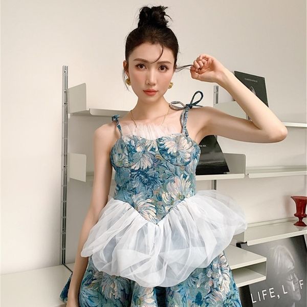 casual dresses floral spaghetti strap corset summer 2021 tulle ball gown blue black backless mini tunic puffy desinger hxyh, Black;gray
casual dresses floral spaghetti strap corset summer 2021 tulle ball gown blue black backless mini tunic puffy desinger hxyh, Black;gray