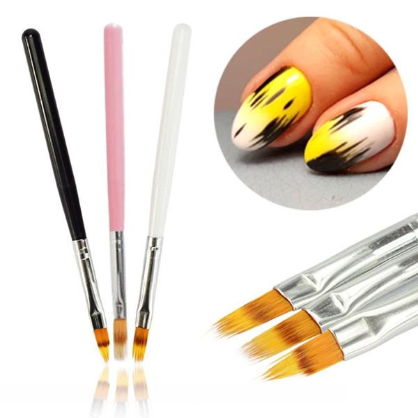 nail brushes 1pcs art brush gel for ombre soft gradient manicure polish drawing painting decor pen la285-1, Yellow
nail brushes 1pcs art brush gel for ombre soft gradient manicure polish drawing painting decor pen la285-1, Yellow