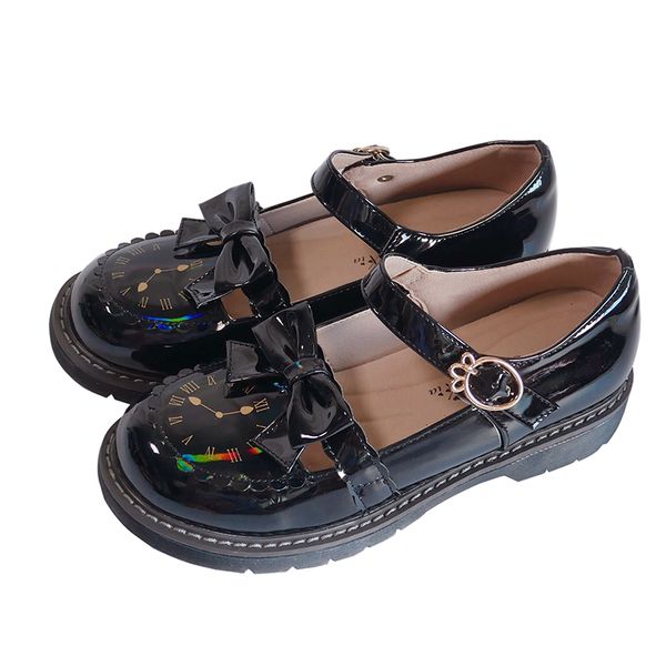 new lolita standard watch bowknot design platform loli student princess casual japanese ladies sweet jk shoes qxer, Black
new lolita standard watch bowknot design platform loli student princess casual japanese ladies sweet jk shoes qxer, Black