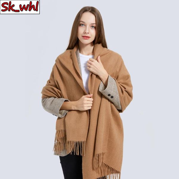 scarves 2021 lady wool winter warm women scarf plaid thick blanket shawls and wraps poncho, Blue;gray
scarves 2021 lady wool winter warm women scarf plaid thick blanket shawls and wraps poncho, Blue;gray
