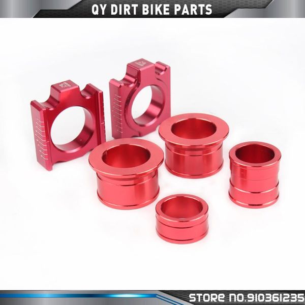 motorcycle wheels & tires cnc aluminum rear chain adjuster axle blocks with front wheel hub spacer for cr125 250r crf 250x 450r 450x dirt bi
motorcycle wheels & tires cnc aluminum rear chain adjuster axle blocks with front wheel hub spacer for cr125 250r crf 250x 450r 450x dirt bi