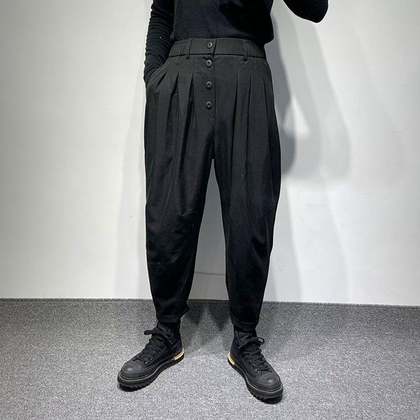 men's pants overalls radish street yamamoto style large size loose slightly broken black simple dark fashion harlan
men's pants overalls radish street yamamoto style large size loose slightly broken black simple dark fashion harlan