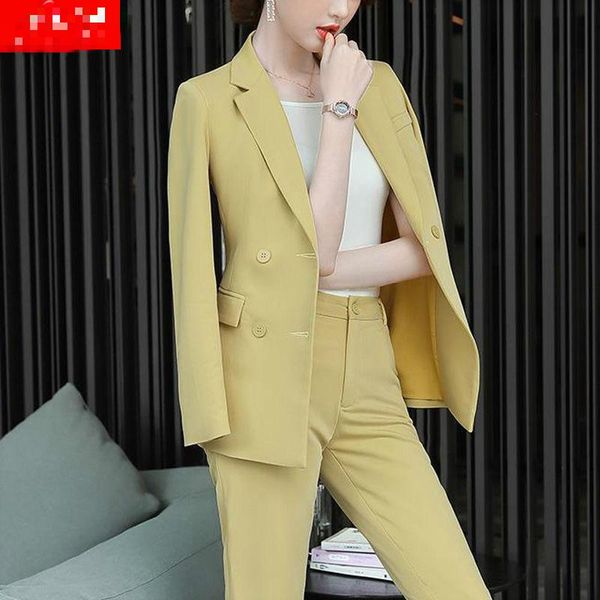 women's two piece pants 2021 women autumn winter elegant suit lady button notched blazer & straight pant set female solid slim casual 2, White
women's two piece pants 2021 women autumn winter elegant suit lady button notched blazer & straight pant set female solid slim casual 2, White