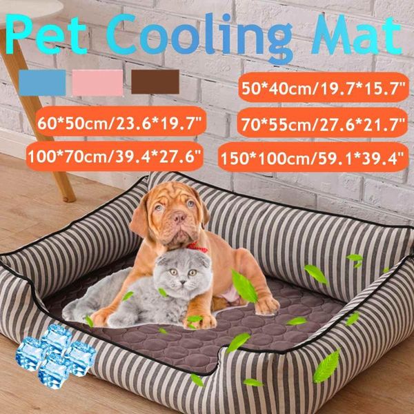 kennels & pens dog mat cooling summer pad for dogs cat blanket breathable pet bed washable small medium large
kennels & pens dog mat cooling summer pad for dogs cat blanket breathable pet bed washable small medium large