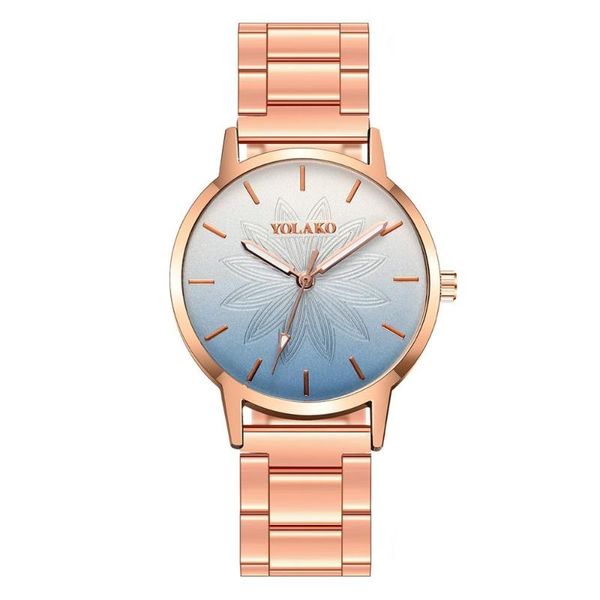 wristwatches rose gold lady clock creative flower sial wrist watch casual women quartz watches gift for relogio feminino q4, Slivery;brown
wristwatches rose gold lady clock creative flower sial wrist watch casual women quartz watches gift for relogio feminino q4, Slivery;brown