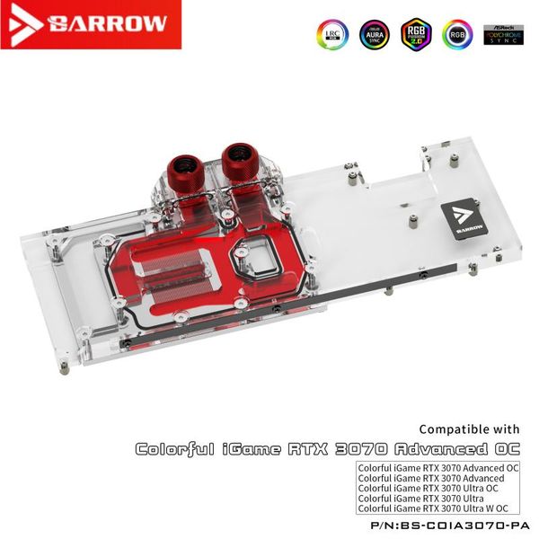 coolings barrow gpu water block for colorful igame rtx 3090 advanced oc,3080 advanced/ultra oc 10g graphics card cooler,bs-coia3090-pa2
coolings barrow gpu water block for colorful igame rtx 3090 advanced oc,3080 advanced/ultra oc 10g graphics card cooler,bs-coia3090-pa2