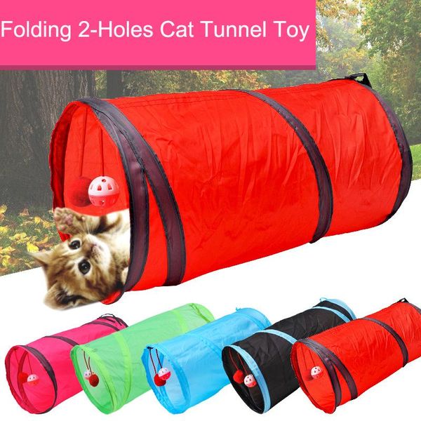 cat toys funny 2-holes tunnel toy folding pet cats play tubes balls crinkle kitten puppy ferrets dog tube
cat toys funny 2-holes tunnel toy folding pet cats play tubes balls crinkle kitten puppy ferrets dog tube