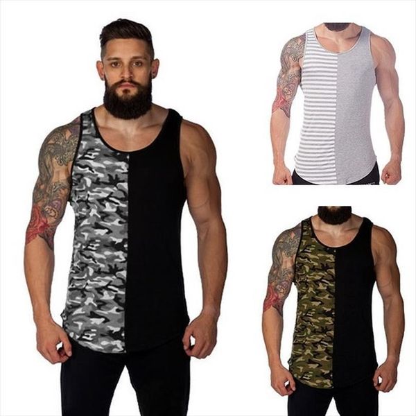 fitness clothing mens tank fashion stitching men clothes gym plus size xxxl sleeveless blouse, White;black
fitness clothing mens tank fashion stitching men clothes gym plus size xxxl sleeveless blouse, White;black