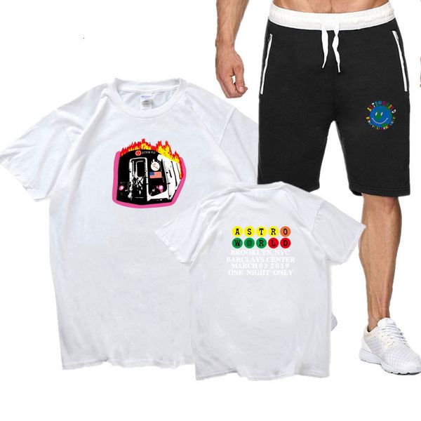 2021 new cotton travis scott tshirt family tracksuit men two piece set sleeve short and middle waist shorts p56a, Gray
2021 new cotton travis scott tshirt family tracksuit men two piece set sleeve short and middle waist shorts p56a, Gray